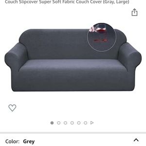 Gray Couch & Loveseat covers